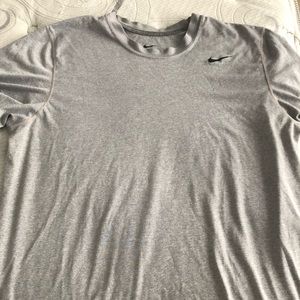 Gray Nike Dri-Fit Shirt